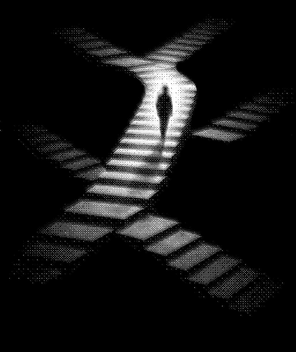 DeepJournal showing AI-organized journal memories, patterns, and insights.